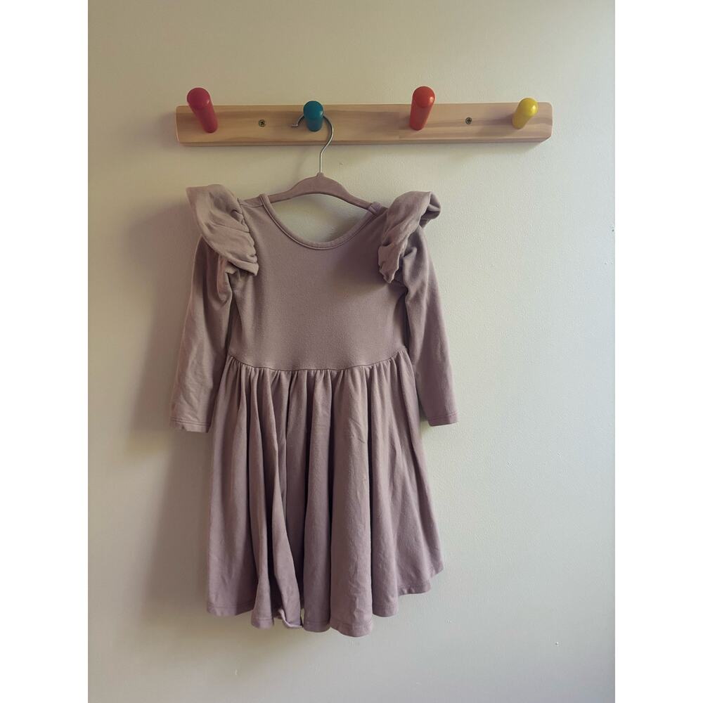 The Whimsical Fox Lilac Dress 2T